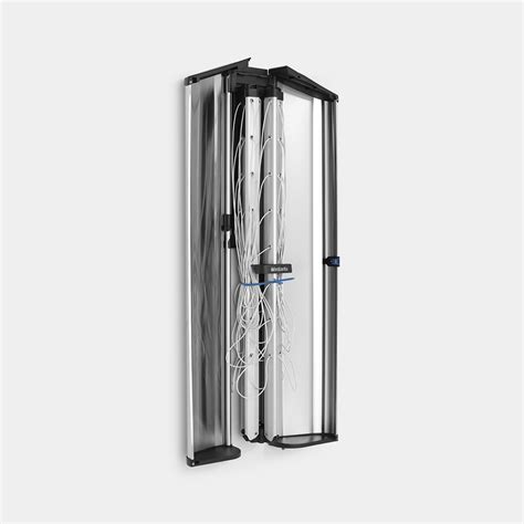 brabantia wallfix dryer with metal storage box|Brabantia wallfix dryer storage box.